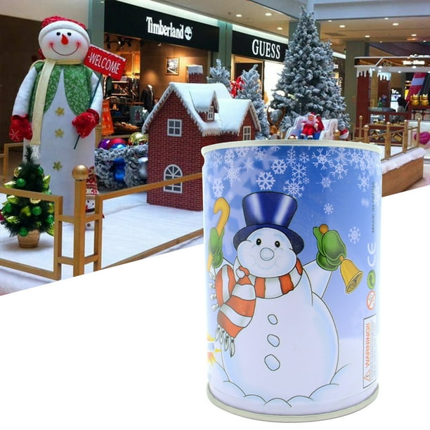 TURNMEON 30 onzas de polvo de nieve artificial para árbol de Navidad, copos  de nieve de plástico para decoración de Navidad, exhibiciones de pueblo