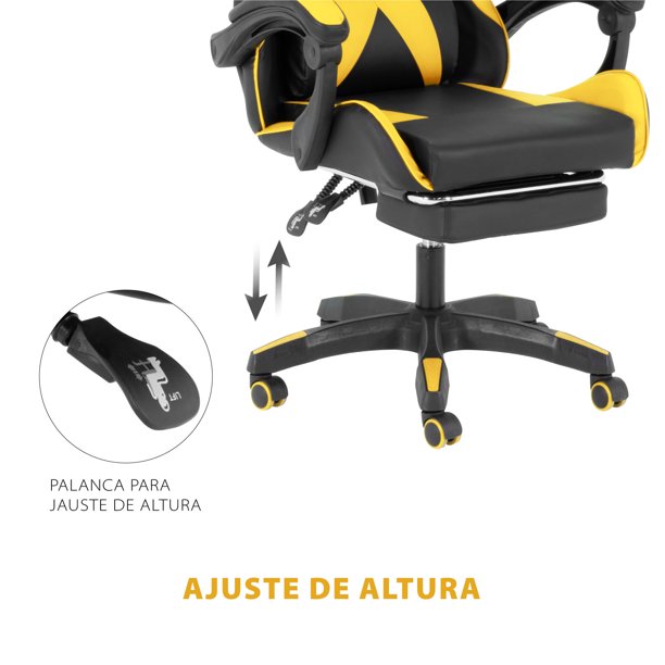 Silla Gamer Ergonomica Onof Reclinable Escritorio Giratoria