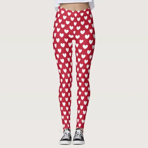 Gibobby Leggings Termicos Pantalones estampados personalizados para el Día  San Valentín para mujer, mallas personalizadas para mallas para correr,  mallas largas para Pilates(Multicolor, M)