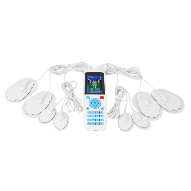 Unidad TENS y dispositivo de electroterapia EMS 2 en 1, máquina Tens y  estimulador muscular eléctrico para espalda, cuello, alivio del dolor de