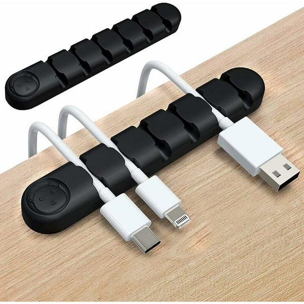 Organizador de cables de escritorio Adhesivo