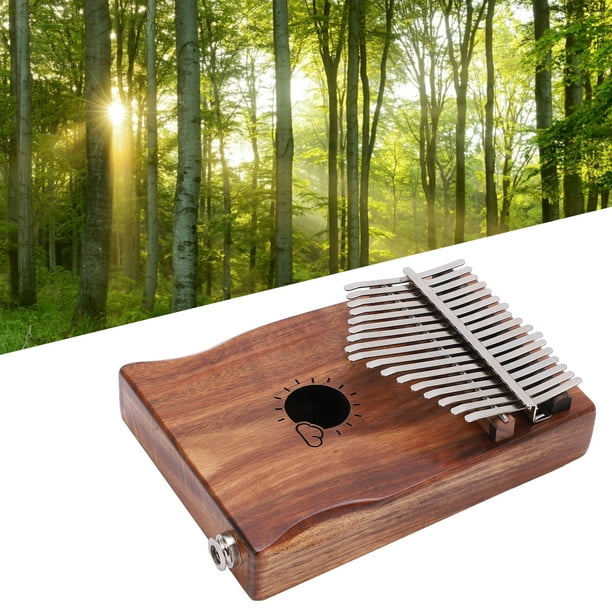 Eujgoov Mini Piano de Pulgar de Madera Instrumentos Musicales con Martillo  de Afinación para Adultos Eujgoov Piano de Dedo Kalimba de 17 Teclas  ANGGREK Otros