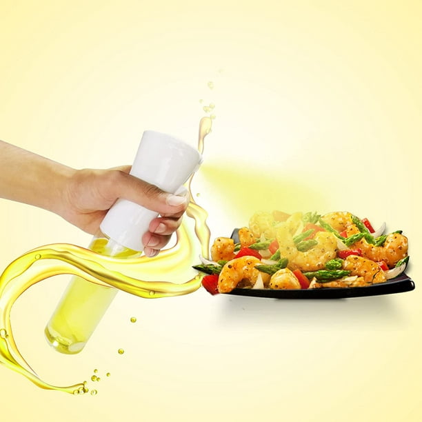 ER Aerosol de aceite de cocina. Aerosol de aceite de oliva. Spray de cocina  para ensalada, pizza. Óleo en Aerosol. Aceite Spray Botella 300 ml.
