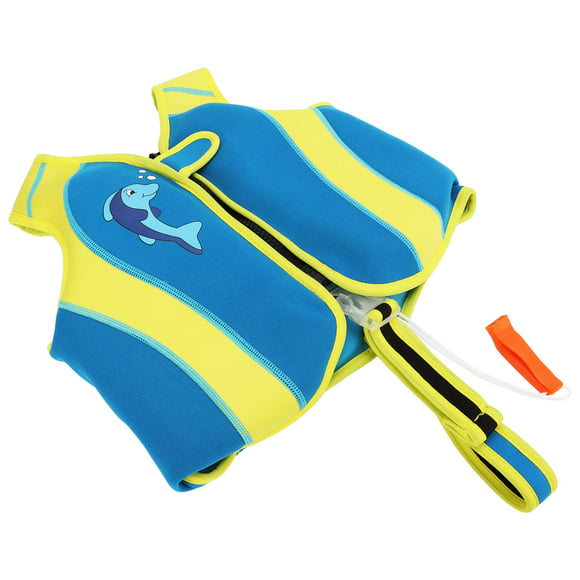 child life jacket regulable straps kids swim vest blue fin design hook and for rafting for paddling for playing anggrek otros
