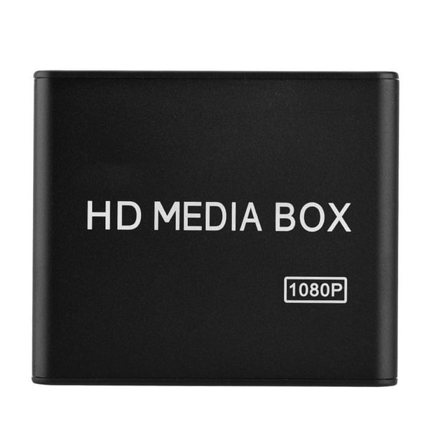 Reproductor multimedia para tu TV compatible con USB, tarjetas SD y hasta disco  duros