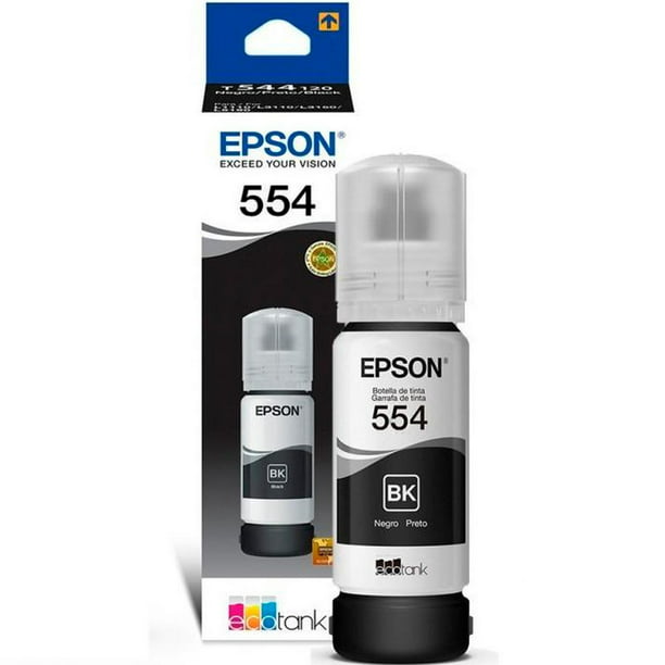 BOTELLA DE TINTA EPSON T664 NEGRA Epson T664120AL