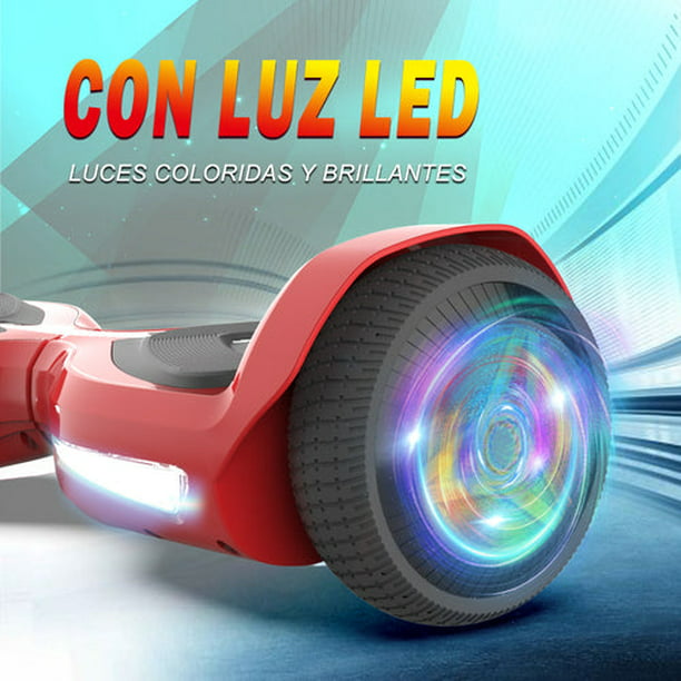 Wilibl Hoverboard para niños de 6 a 12 años scooter eléctrico con altavoz  Bluetooth integrado ruedas de 65 pulgadas luces LED con certificación de –  Yaxa Store