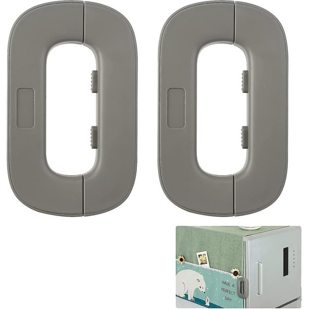 Cerradura de refrigerador, cerradura de refrigerador con llaves, cerradura  de congelador y cerradura de refrigerador a prueba de niños (cerradura de