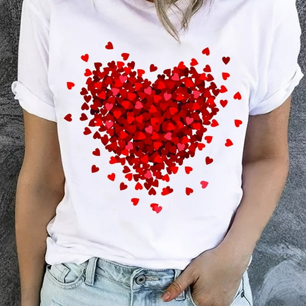 Camisetas best sale de corazones