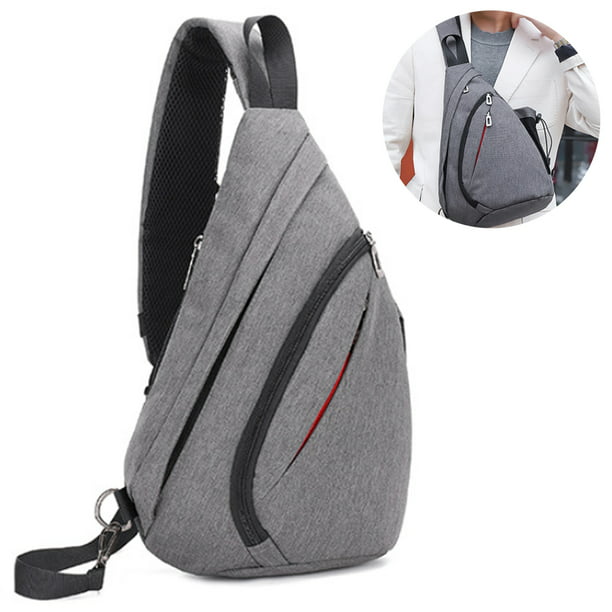 bolsa de hombro para para mujer y hombre, bandolera, pecho, exterior, mochila de viaje 221653-3 | Bodega Aurrera en línea