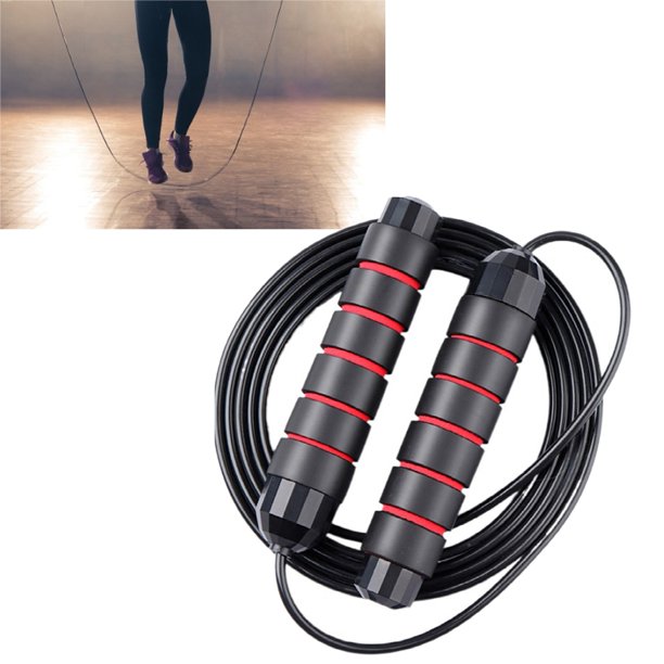 Cuerda Para Saltar De Fitness Con Alambre De Acero Para Interiores