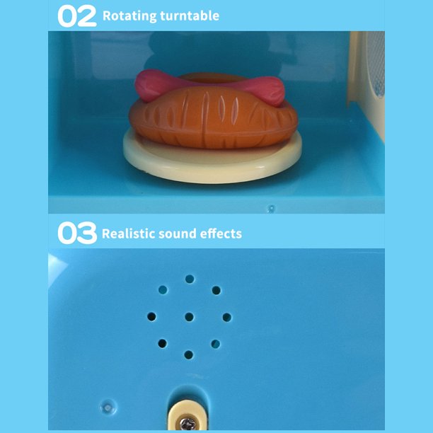 Mini Juguetes Plásticos De De Microondas Para Los Juego De Rol Juguetes -  Rosa Zulema Simulación de microonda