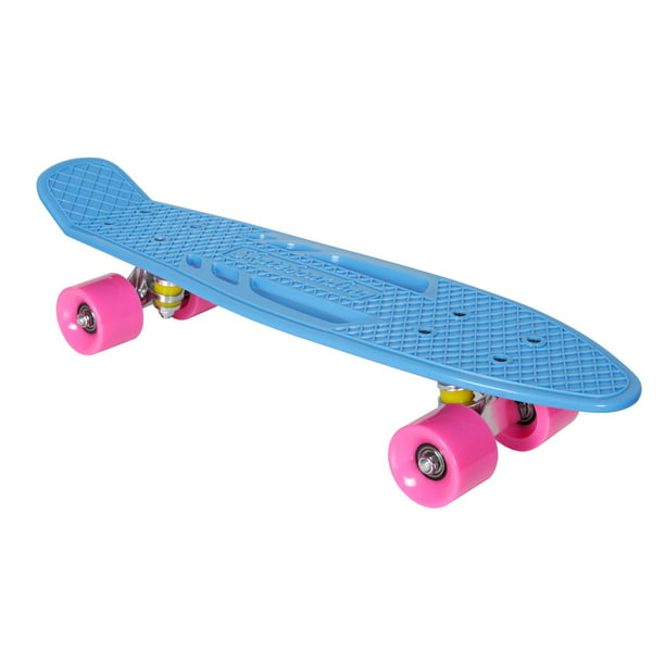 Patineta de skateboard para niños tipo Penny azul cielo Unitalla FuxionToys  Patineta Niños