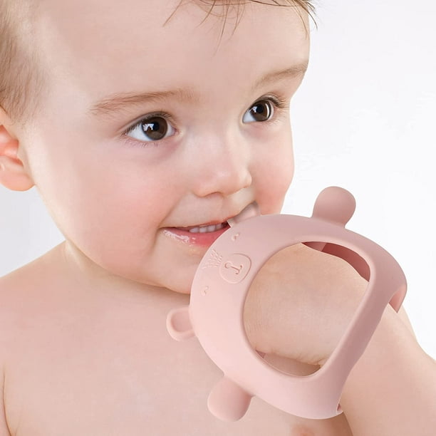 Juguetes Mordedores Para La Dentición Sensorial Del Bebé: Juguetes Para La  Dentición Para Bebés De 0 A 6 Meses