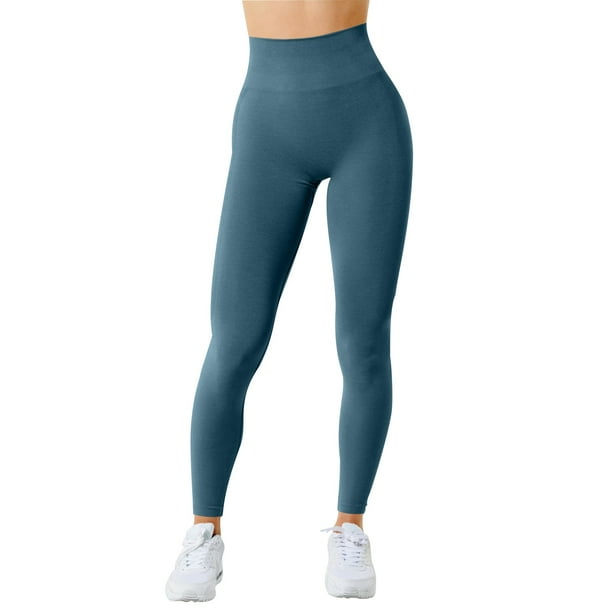Gibobby Pantalon yoga mujer Moda para mujer Fitness Deportes Pantalones  casuales Yoga Pantalones atléticos sueltos(Gris oscuro,XL)