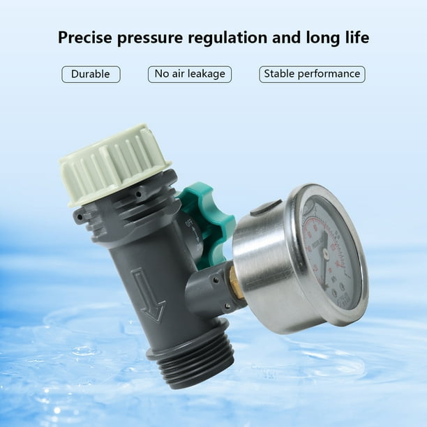 Regulador Presión Agua Rv Con Medidor - Protección Plomería