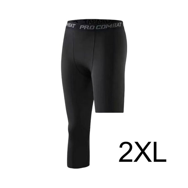 Pantalones de compresión para hombre, leggings atléticos, mallas para  correr y gimnasio con bolsillos