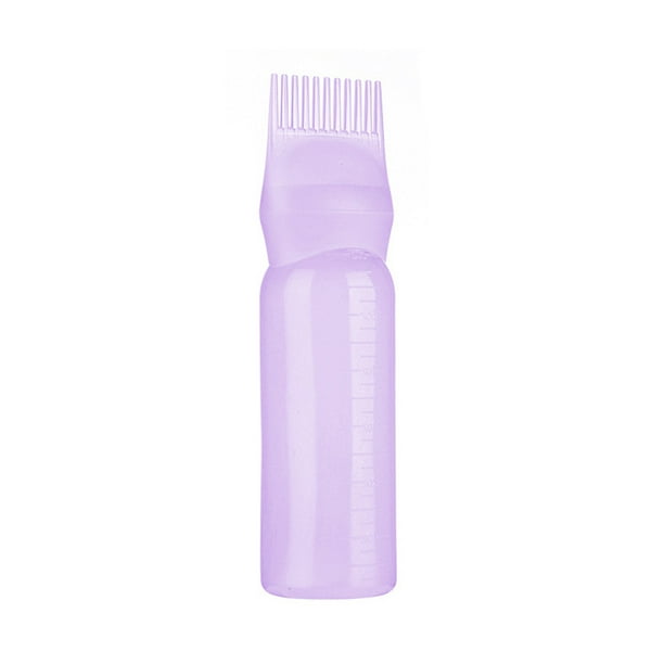 Botella aplicadora de peine de raíz aplicador de aceite para el cabello  paquete de 2 botellas aplicadoras para botellas de tinte para el cabello –  Yaxa Store