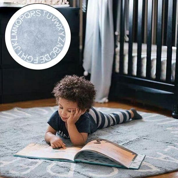 Alfombra forma Alfombras para Bebés para Guardería Alfombra Grande para Gatear para Alfombras de Piso con de 26 Letras para 160cm Yotijar alfombra infantil | Walmart en línea