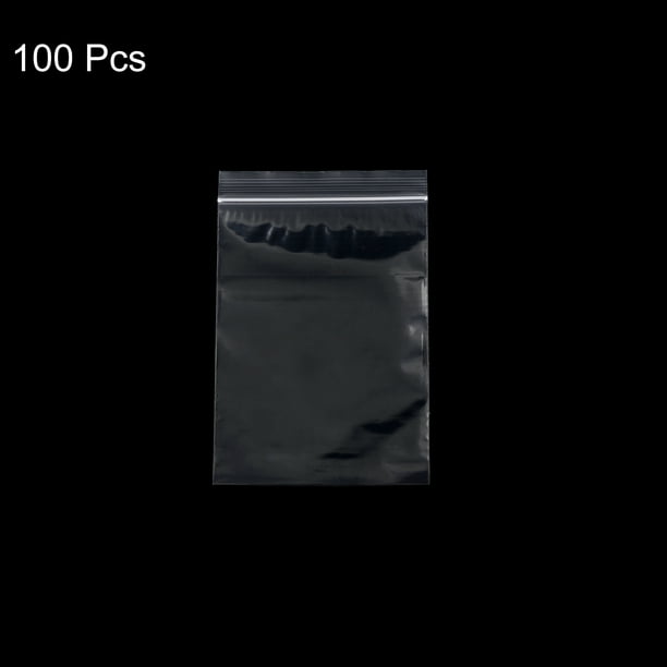 100 bolsas de plástico transparente de 1 mil de grosor de 7 x 9 pulgadas