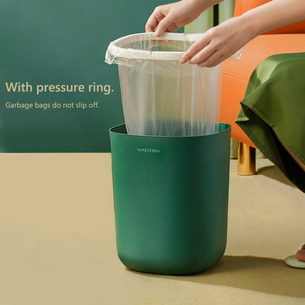 Cubo de basura inteligente grande automático, cubo de basura de acero  inoxidable con Sensor inteligente para cocina, cubo de basura para residuos  de alimentos y baño - AliExpress