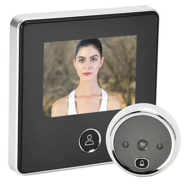 Visor de puerta digital Cámara de puerta Mirilla Monitoreo de puerta  digital Videoportero inalámbrico Videoportero Timbre