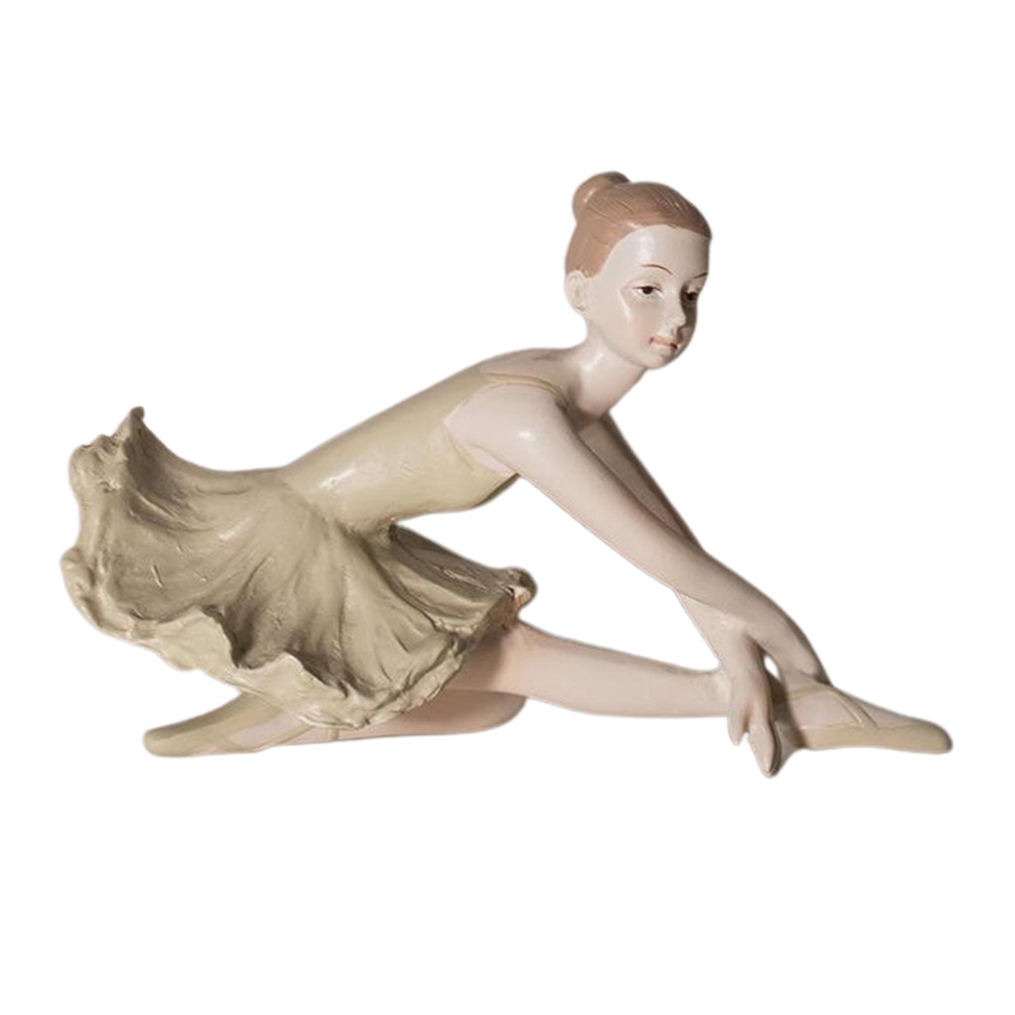 Figuras de bailarina para niña, estatua de bailarina de ballet, escultura  artística, figura de resina, decoración del hogar, adorno de escritorio
