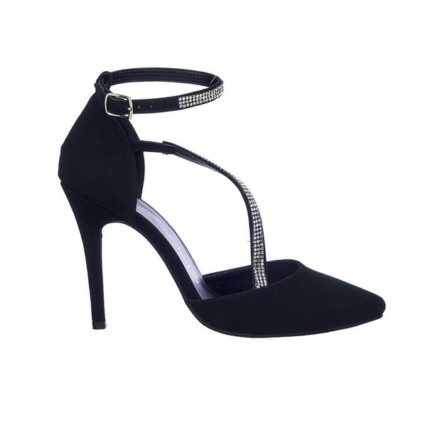 Zapatos De Charol Para Mujer Negros Con Plataforma Casual Formal Cómodos  088D5P negro 25 Incógnita 088D5P