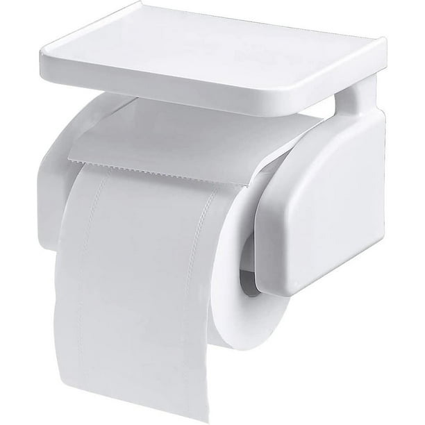 Soporte para papel higiénico, soporte para papel higiénico sin taladro con  succión al vacío, soporte para papel higiénico de plástico, soporte para  papel higiénico montado en la pared YONGSHENG 9024735626794