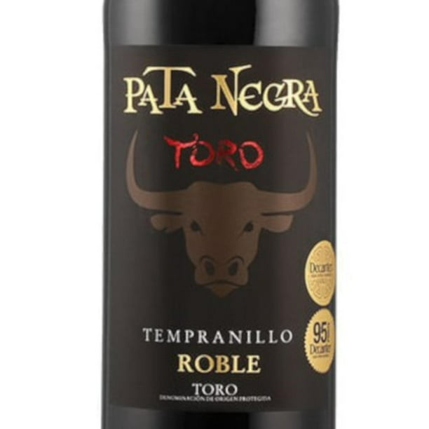 Pata Negra Roble - Vino Tinto D.O. Toro - Caja de 6 Botellas x 750 ml :  : Alimentación y bebidas