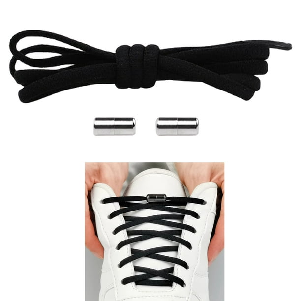 Lock Laces Para botas (1 par) cordones elásticos de alta calidad para botas  y zapatos
