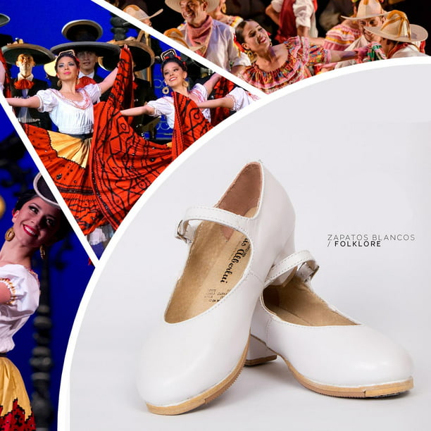 Zapatos de baile folklore (suela antideslisante)