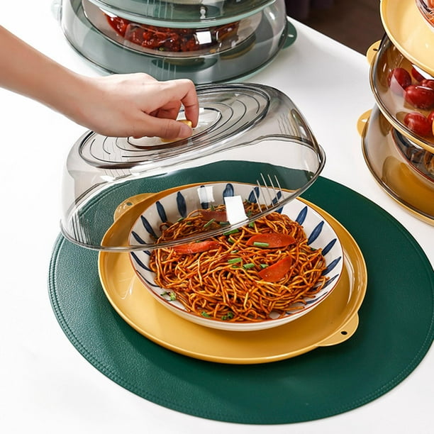 Cubierta para microondas para alimentos, Tapa Microondas Universal, Tapa  para Microondas, Cubierta para salpicaduras de microondas con asa para  lavavajillas y refrigerador(20cm) : : Hogar y cocina