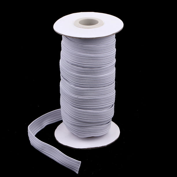 Cordón elástico/cuerda elástica/banda elástica de costura/elástico/cuchara  elástica de punto pesado, rollo de alta elasticidad para manualidades