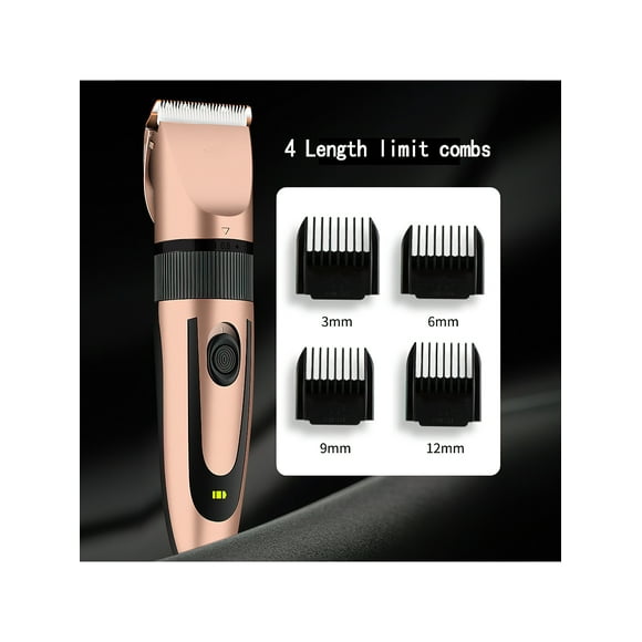 1pc home hair clippers rechargeable electric hair trimmer for men women kids and pets hair cutting kit with cordless