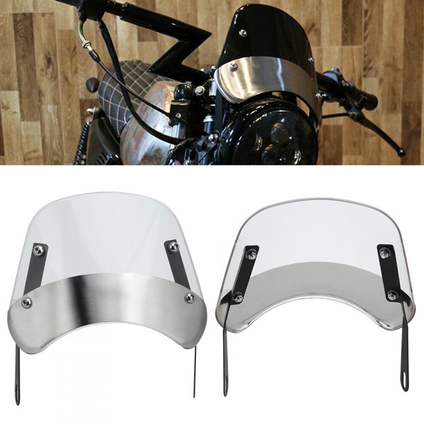 Parabrisas Universal para motocicleta, Deflector de viento para