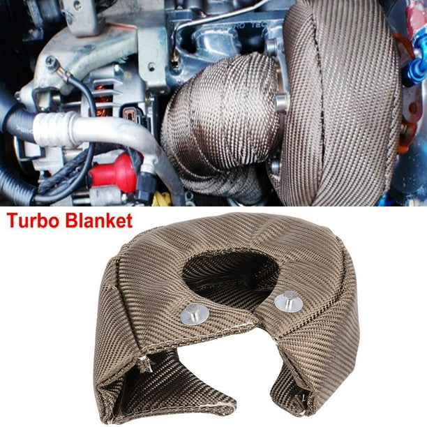 Turbo Cobija de titanio T3 Turbo Cover con protección térmica para calor titanio Higoodz Accesorio de coche | Walmart línea