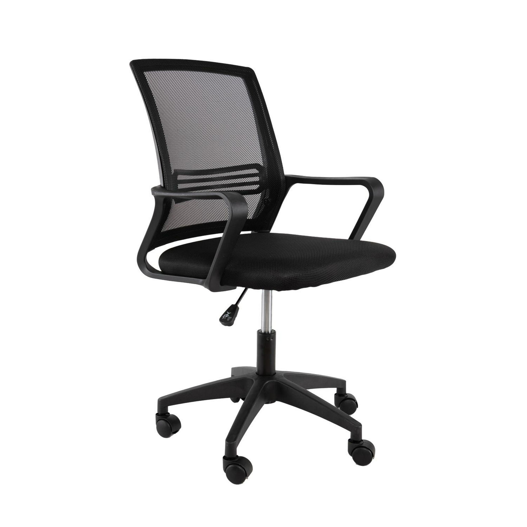 Silla técnica PU negra - 5 tacos - altura de silla 53 - 78 cm - Equipo de  laboratorio