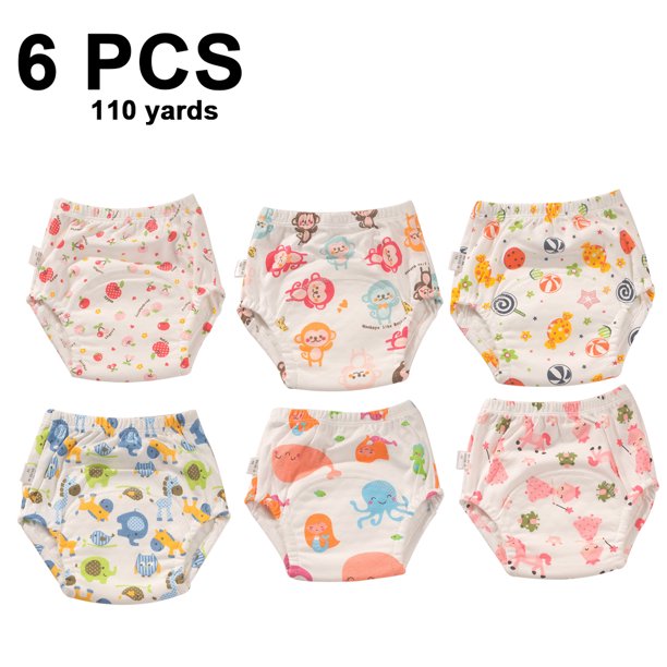  4 Pack Toddler Potty Training Pants Six Layered