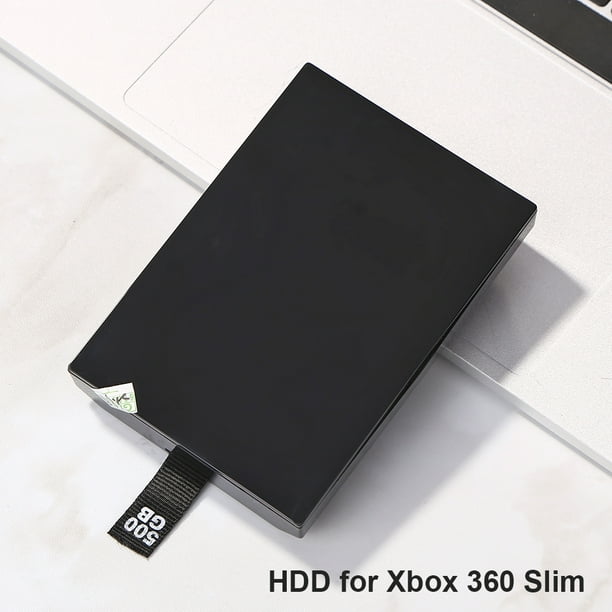 Disco duro de 500GB para Microsoft Xbox 360 Slim Game HDD Tmvgtek Walmart en línea