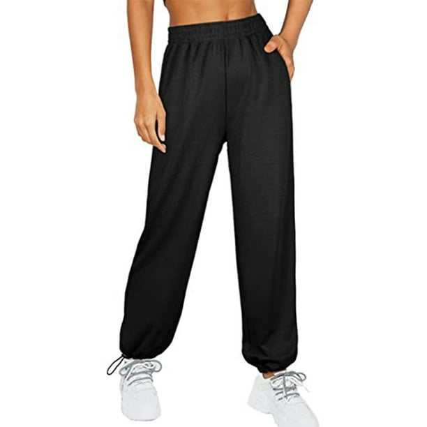 Mujer Joggers,Pantalones deportivos para mujer Pantalones deportivos con  bolsillo con cordón Pantalones deportivos con cordón Eficiencia óptima