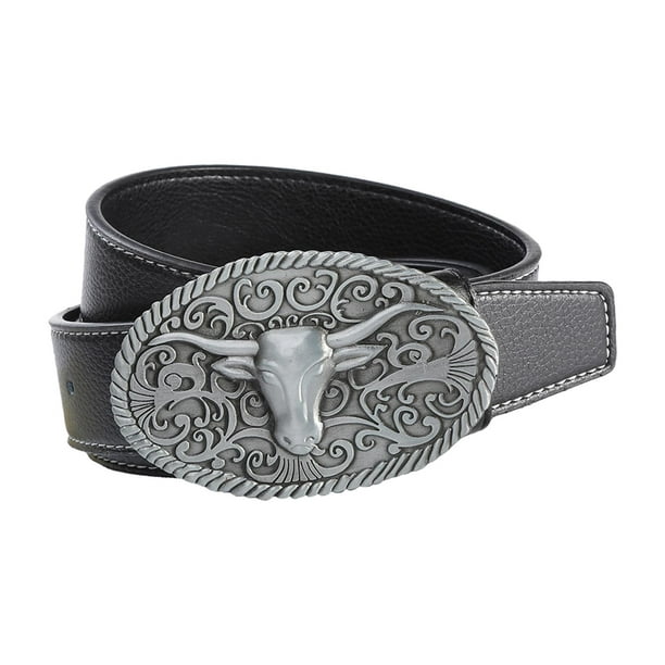 cinturones para hombre vaquero cinturon de hombres con hebilla Cowboy 120cm  New