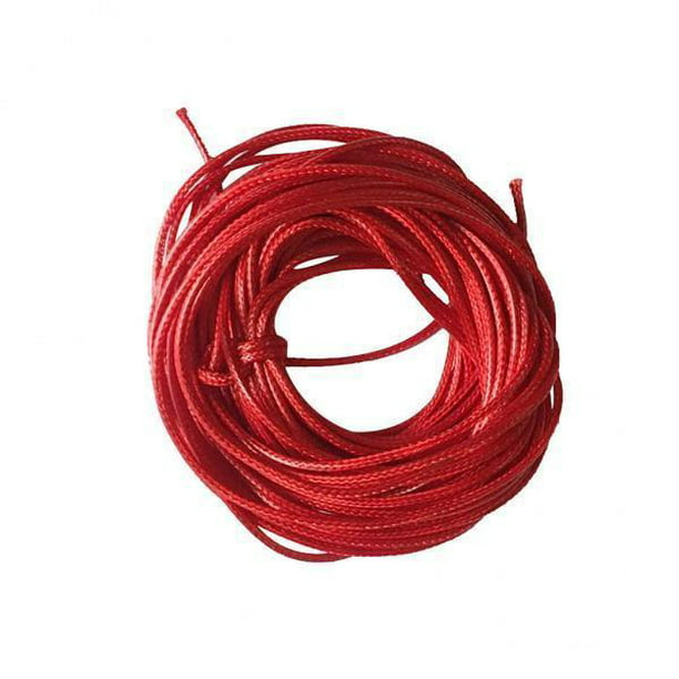  Cuerda de hilo para pulsera para suministros de fabricación de  joyas, cuerda de 0.118 pulgadas (0.118 in) para hacer pulseras, 55.8 ft de  longitud, cuerda de cuentas para manualidades (color 