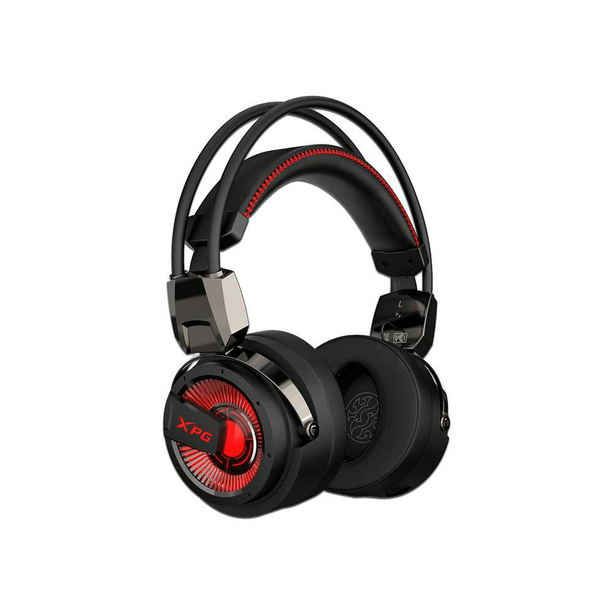 Audífonos de Diadema con Micrófono para Gaming Gadgets and fun Eclixe Auriculares  Gamer G200 Rojo con negro
