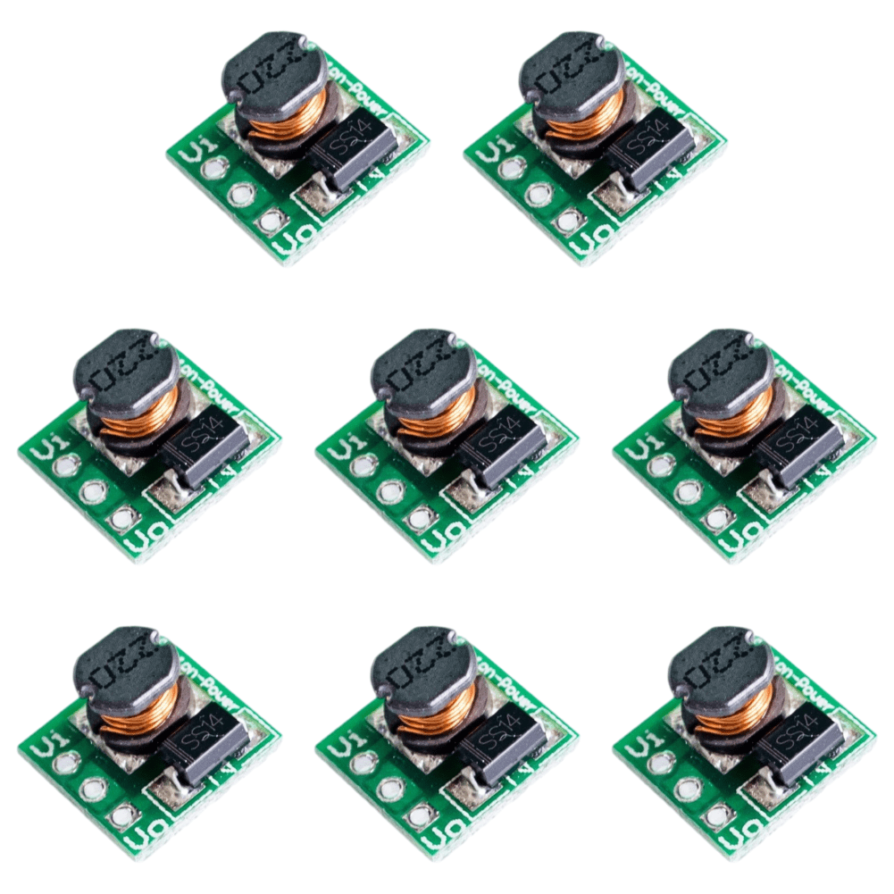 10 Stück DC-DC Step-Up Wandler 0.9-5V Auf 5V - Mini Spannungswandler 10.6mm