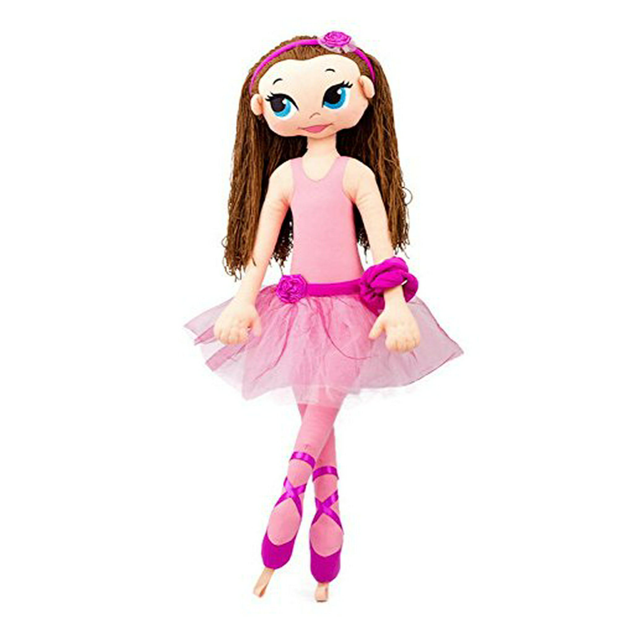 Barbie Muñeca bailarina, morena, tutú morado