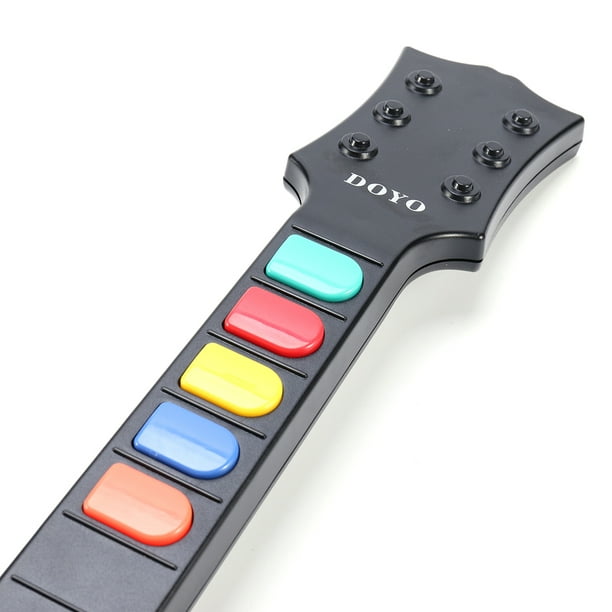 Guitar Hero-controlador inalámbrico con correa ajustable para Wii, mando a  distancia para Wii, Hero Rock Band 3 2, Joystick, consola negra - AliExpress