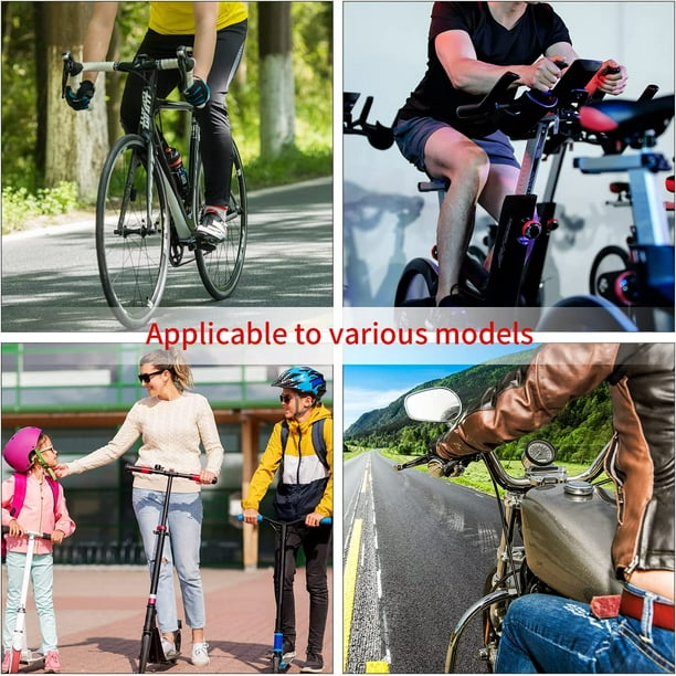Soporte Para Teléfono Bicicleta 2 juegos de soporte ajustable para teléfono  de bicicleta MTB, soporte para manillar de motocicleta