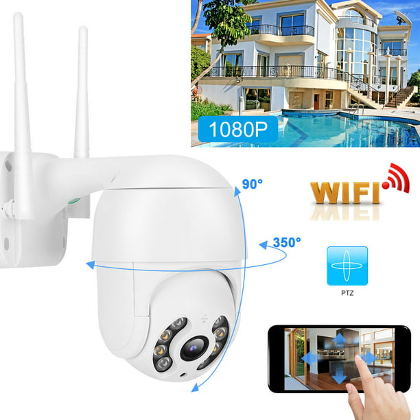 Cámara con audio Cámara de vigilancia en el hogar Video bidireccional y  llamada de voz 1080p Mini cámara inalámbrica HD Meser Cámaras / cámaras de