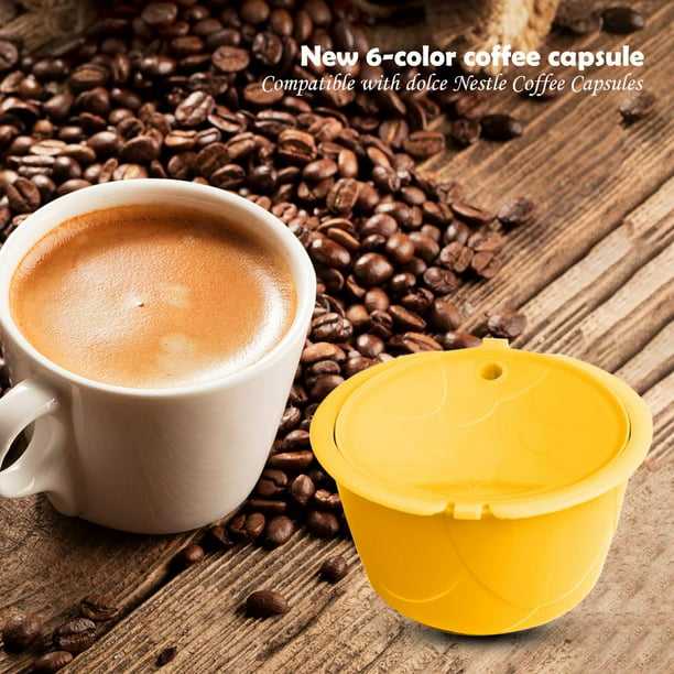 Cápsulas de café reutilizables Dolce Gusto, cápsulas de filtro de